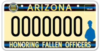 Families of Fallen Police Officers Specialty Plate – New Design