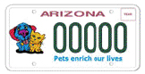 Pet Plates Available in Arizona!