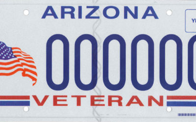 Arizona Veteran License Plates